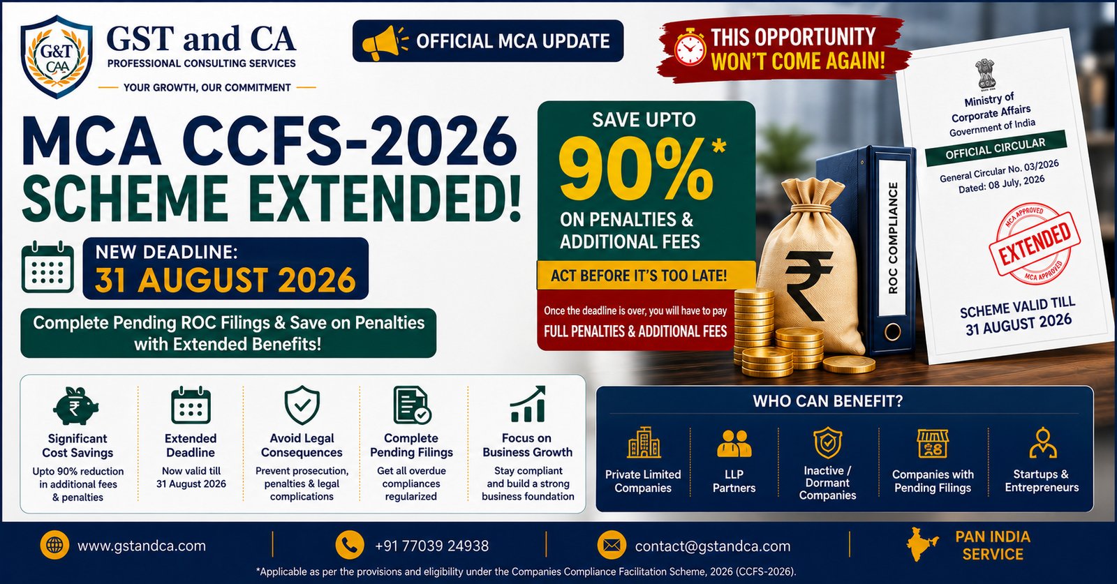Companies Compliance Facilitation Scheme CCFS 2026